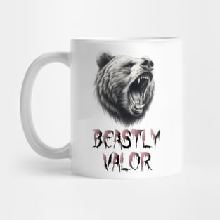 Beastly valor-Bear fangs Mug